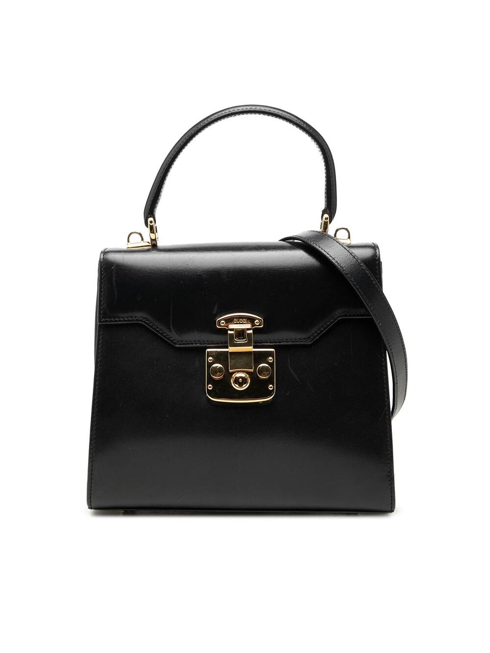 Gucci Smooth Calfskin Lady Lock Satchel #341679G56B